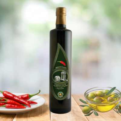 Olio extravergine di oliva aromatizzato peperoncino - 70 cl